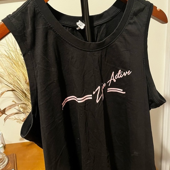 Zyia Active Black Tanktop XXXL - Picture 2 of 3